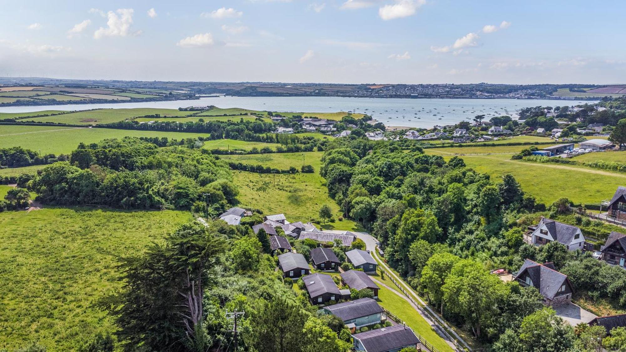 Scandinavian Style Lodge In Rock Wadebridge Eksteriør bilde