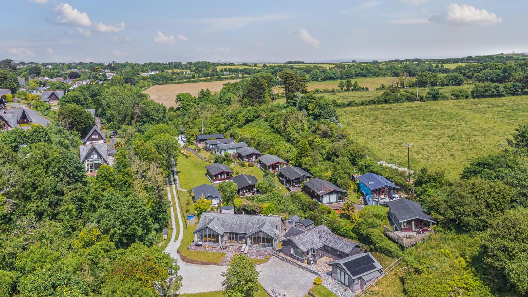 Scandinavian Style Lodge In Rock Wadebridge Eksteriør bilde