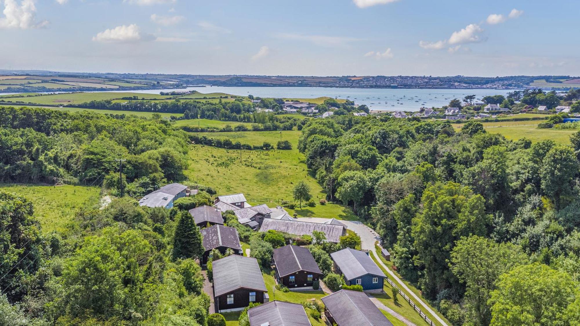 Scandinavian Style Lodge In Rock Wadebridge Eksteriør bilde