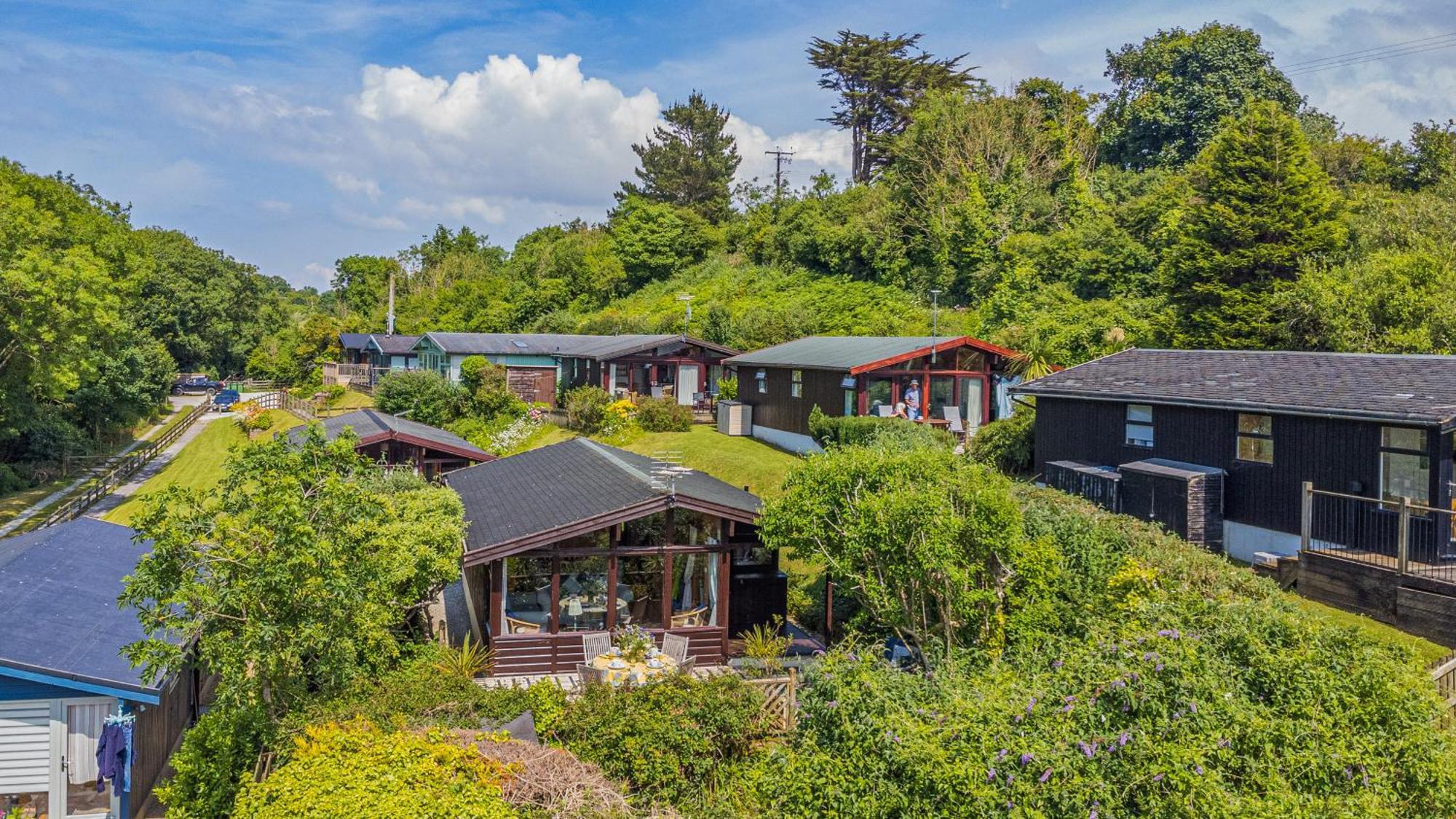 Scandinavian Style Lodge In Rock Wadebridge Eksteriør bilde